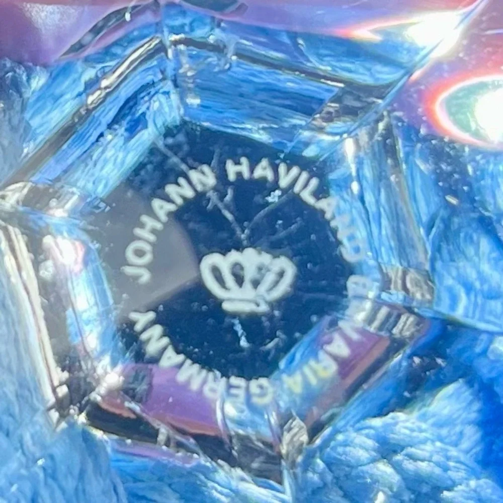 Johann Haviland Wedding Ring Wine Glasses Set of 2